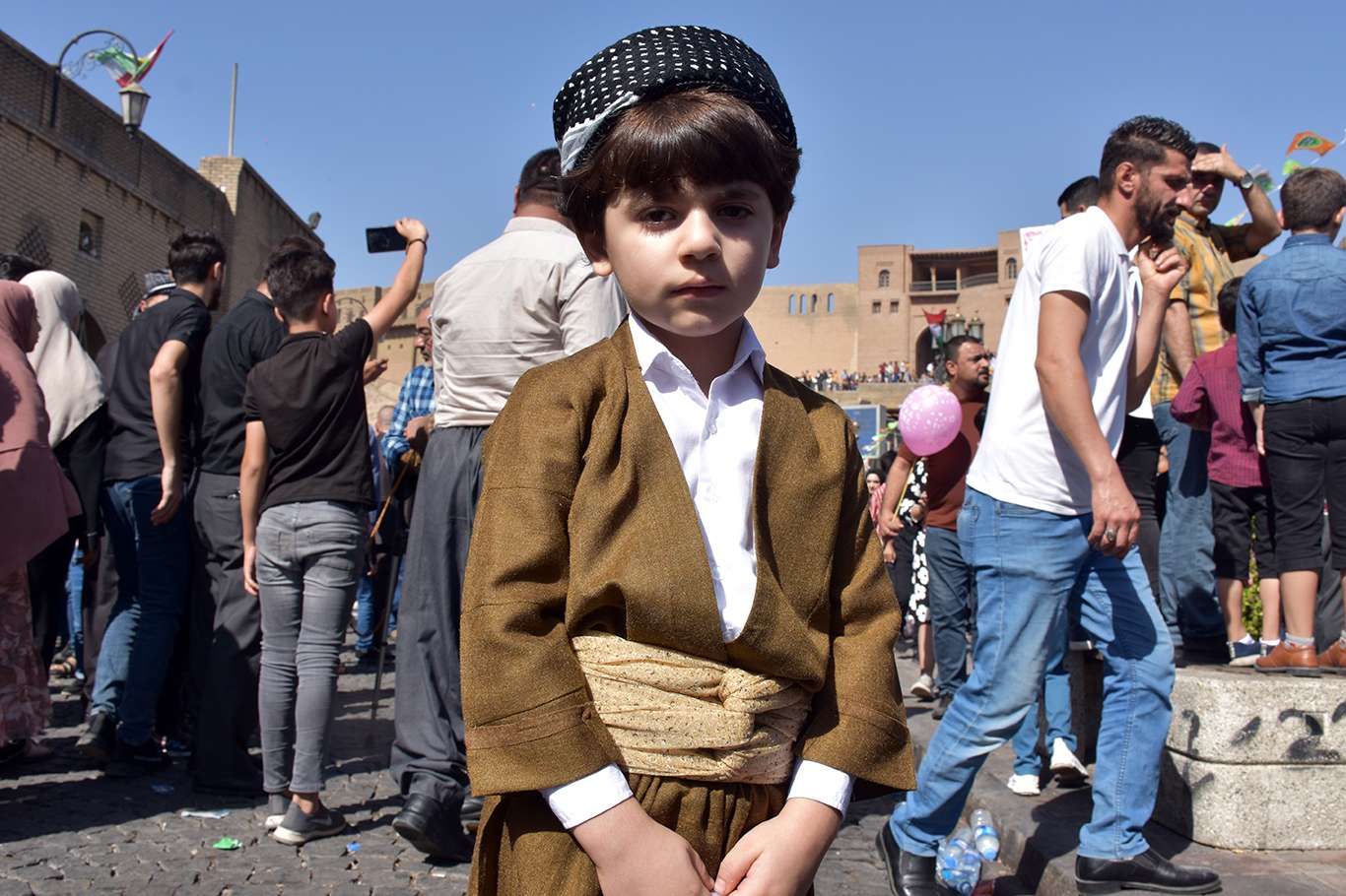 Erbil'de on binlerin katılımıyla mevlit etkinliği düzenlendi